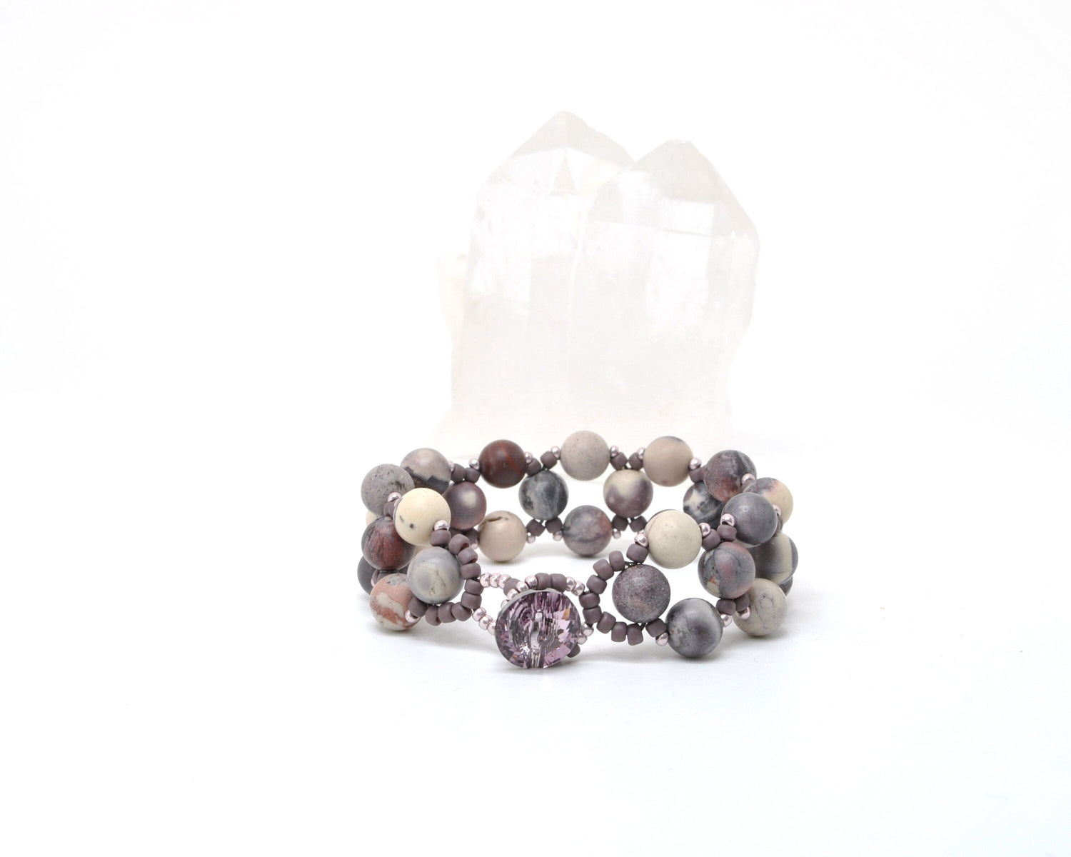 purple jewlery