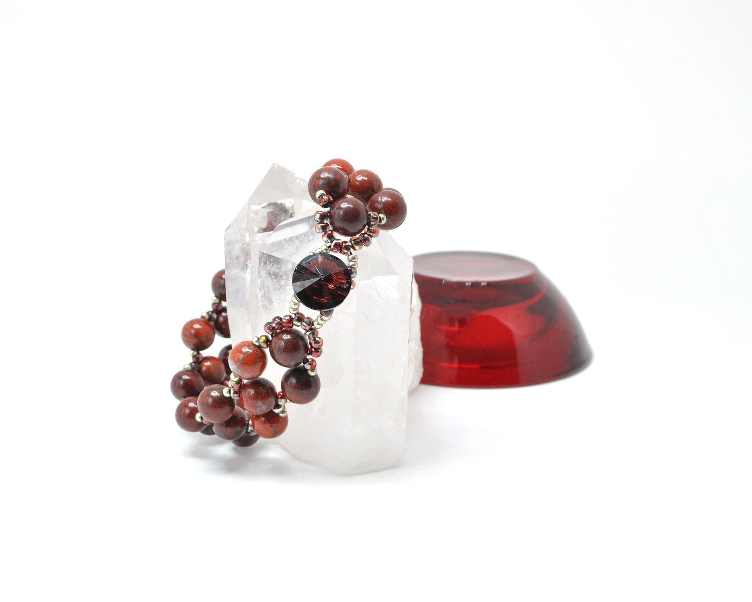 red jewelry