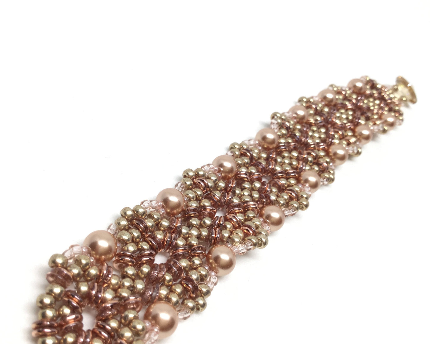 rose gold pearl cuff bracelet rose gold bracelet . rose gold . cuff bracelet . mother of the bride . mother of the groom . best friend gift