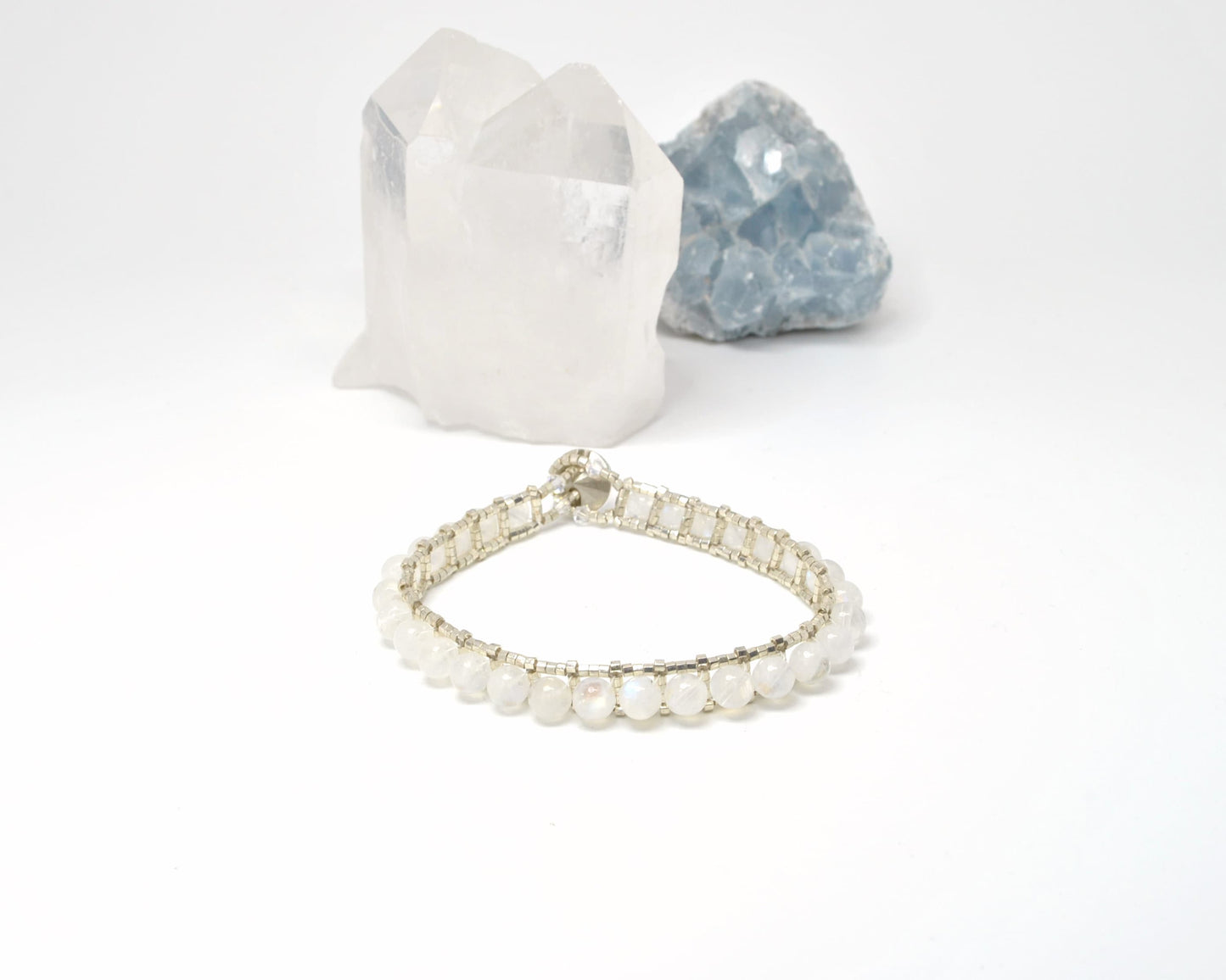 moonstone tennis bracelet . gemstone tennis bracelet . moonstone bracelet . delicate . dainty . nickel free jewelry, moonstone jewelry, gift